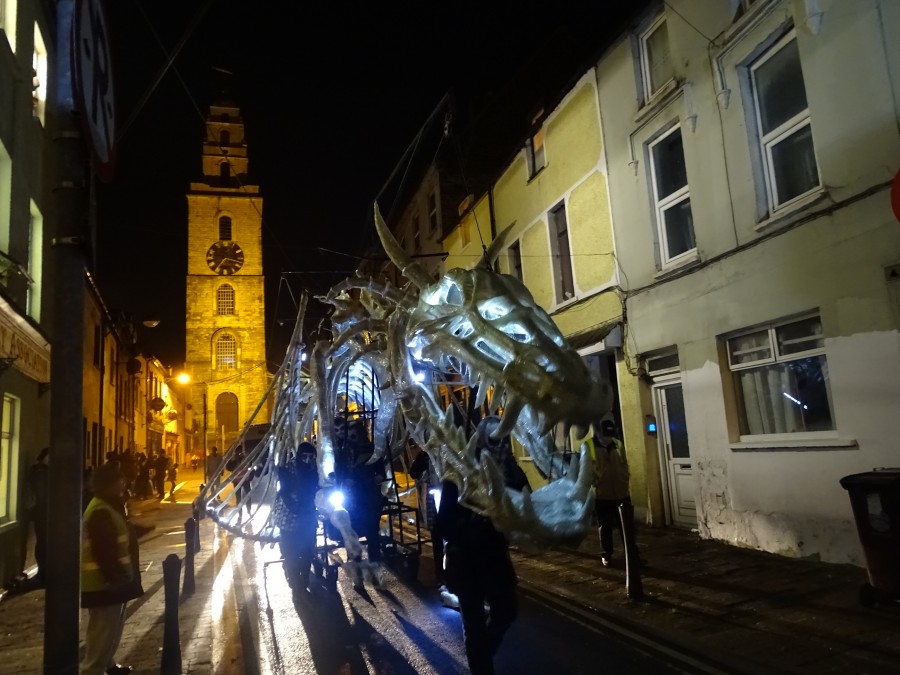 Dragon of Shandon Parade, Cork, 31 October 2018  (picture: Kieran McCarthy)