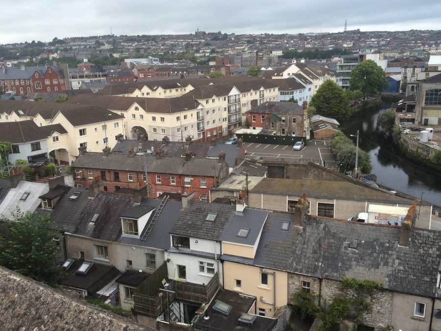 Crosses Green, Cork, view from Elizabeth Fort, present day (picture: Kieran McCarthy)