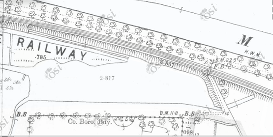 Figure: Crinoline Bridge, c.1910  (source: OSI)