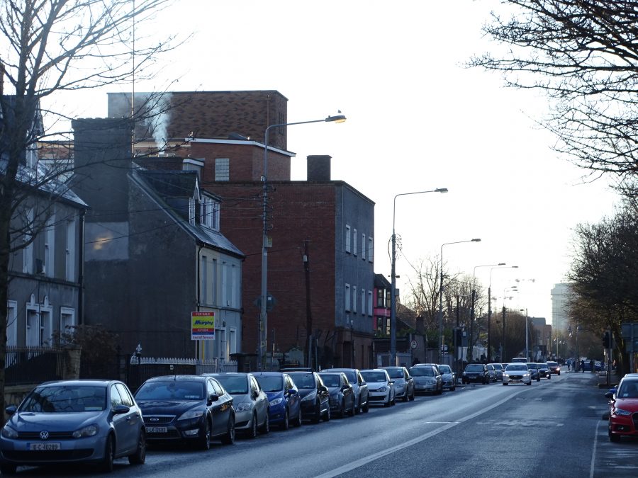 After, eastern section of Mardyke Walk, looking west, present day (picture: Kieran McCarthy) 
