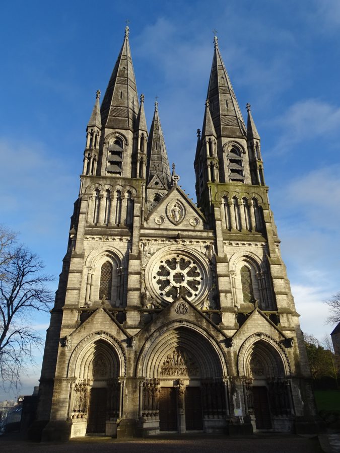 Western face, St Finbarre's Cathedral, present day (picture: Kieran McCarthy)