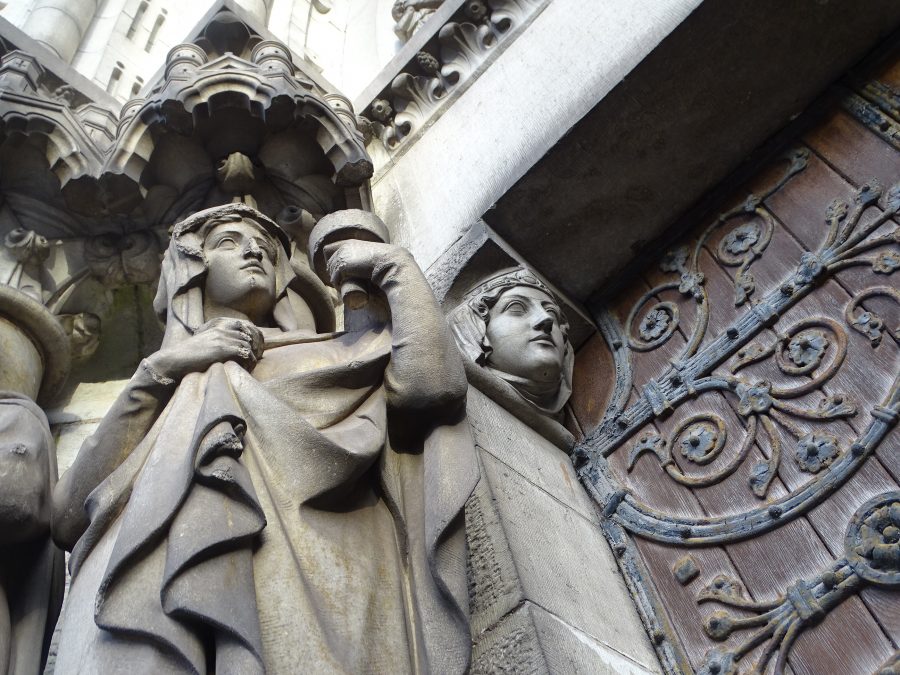 Western face, St Finbarre's Cathedral, present day (picture: Kieran McCarthy)