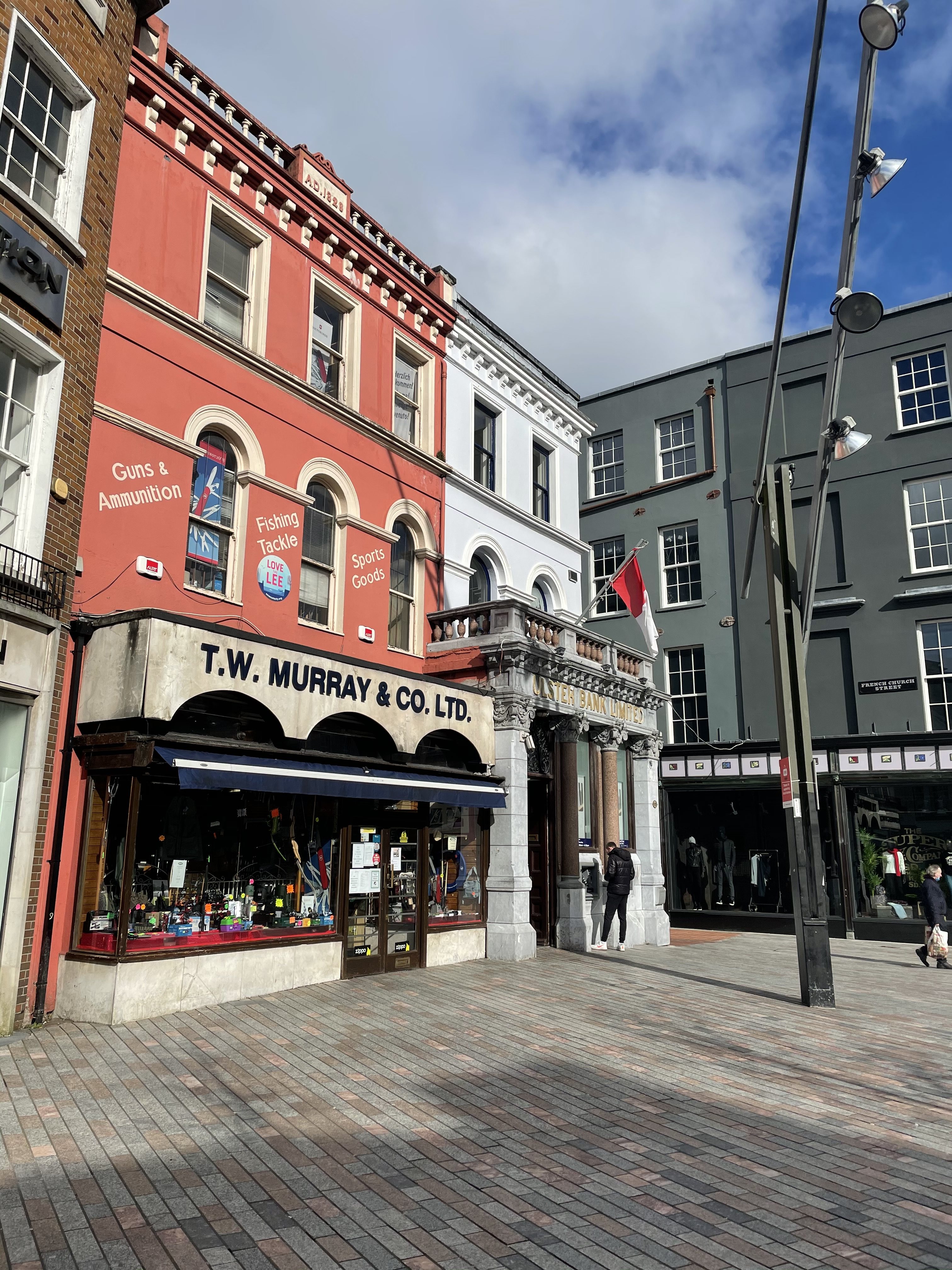 T W Murray & Co., St Patrick's Street, Cork, present day (picture: Kieran McCarthy)
