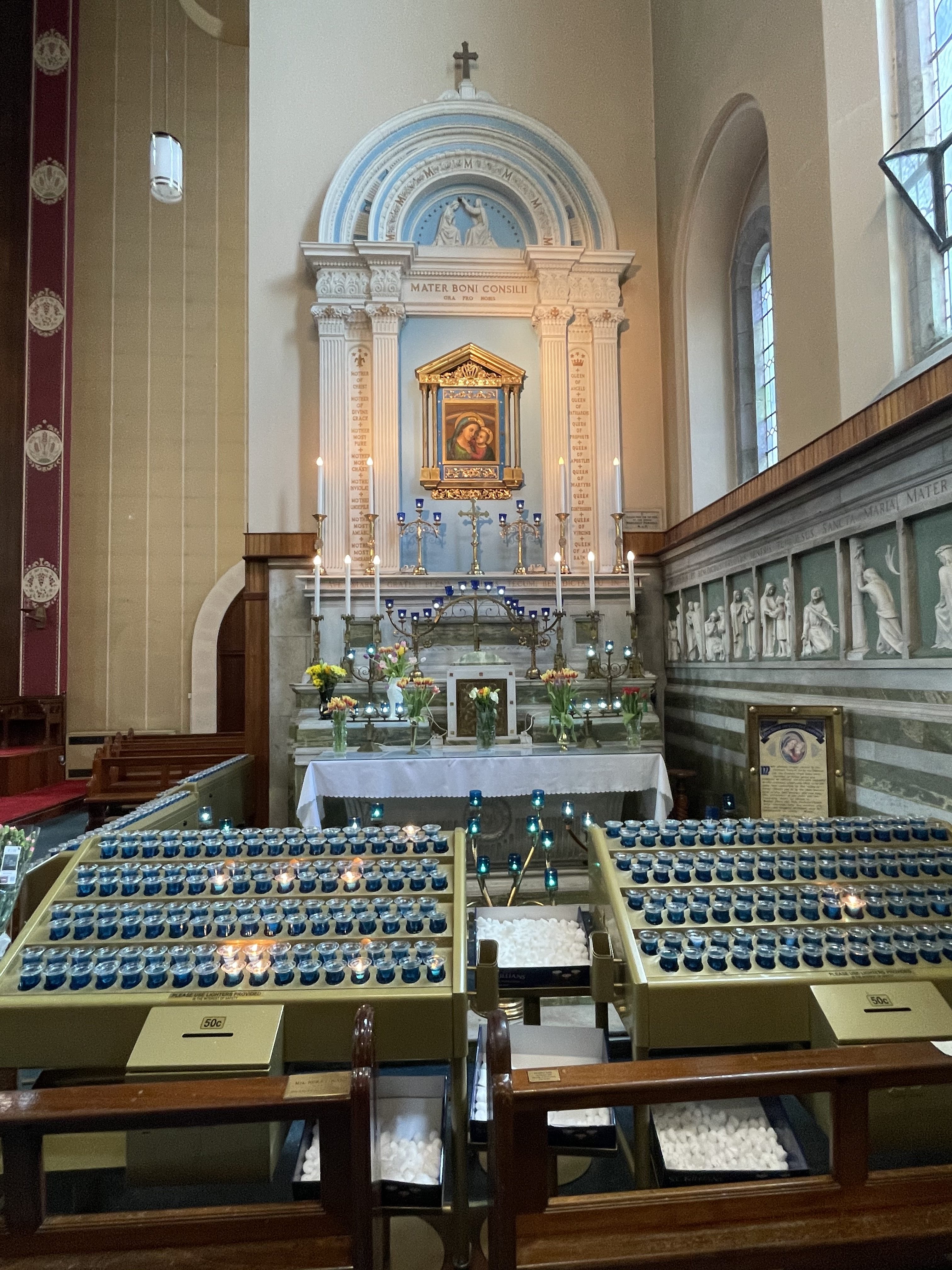 Interior, St Augustine's Church, Cork, present day (picture: Kieran McCarthy)