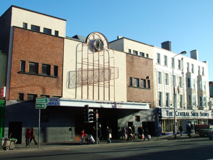 Closure of Capital Cinema, Grand Parade, Cork, December 2005 (picture: Kieran McCarthy)