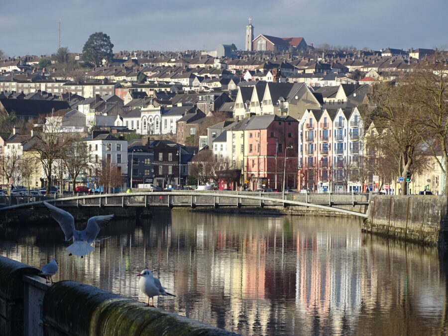 Shandon Bridge & North Channel of the River Lee, Cork, present day (picture: Kieran McCarthy)