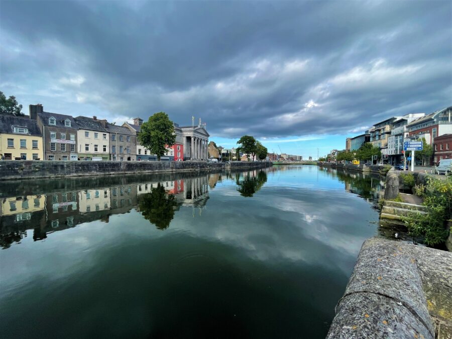 North Channel of the River Lee, Cork City, June 2022