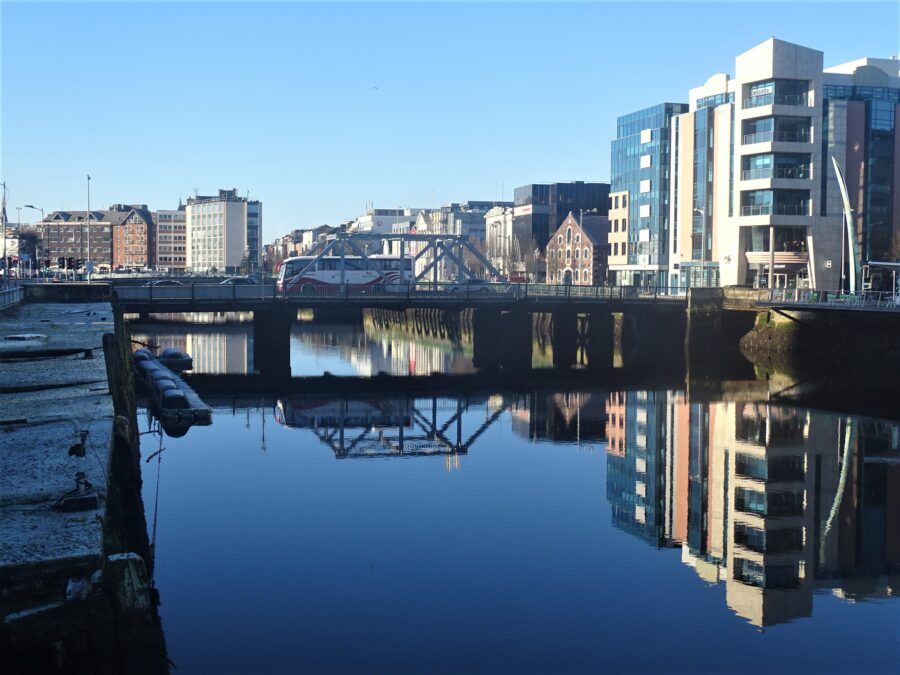 South Channel of River Lee, Mid January 2023 (picture: Kieran McCarthy)