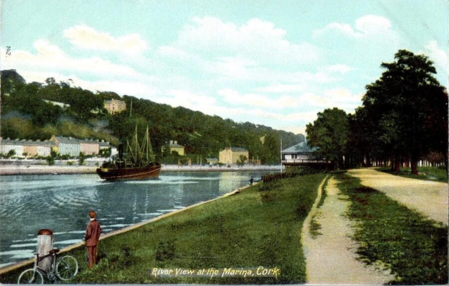 River Lee and the Caretaker's Lodge, c.1900 (source: McCarthy Collection)