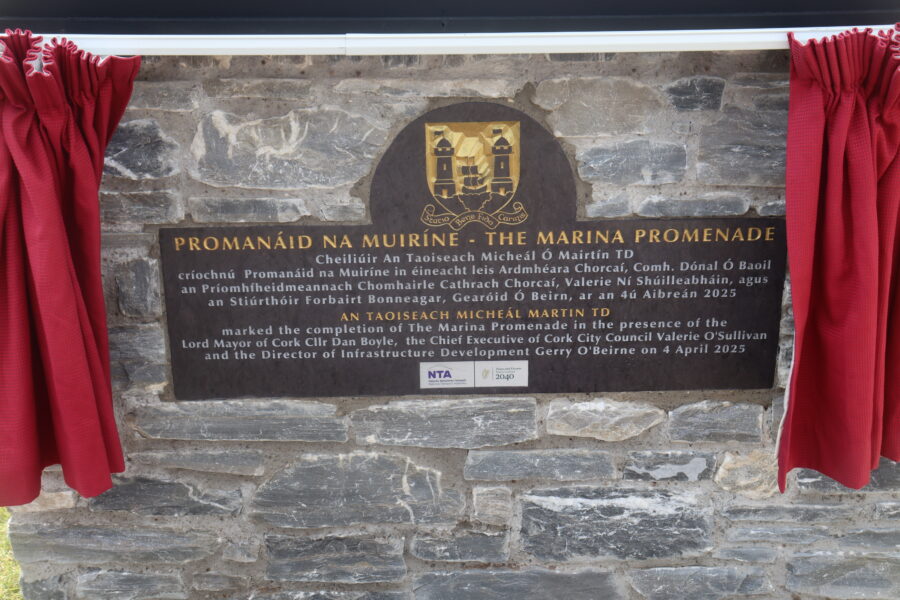 Opening of The Marina Promenade, April 2025 (picture: Kieran McCarthy)