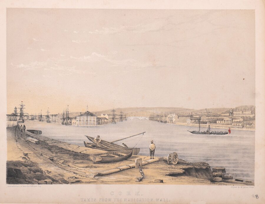 Port of Cork by Henry Morgan, c.1840 (source: Cork City Library)
