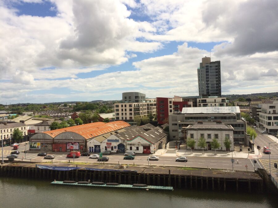 View of One Albert Quay site, Cork, May 2014 (picture: Kieran McCarthy)